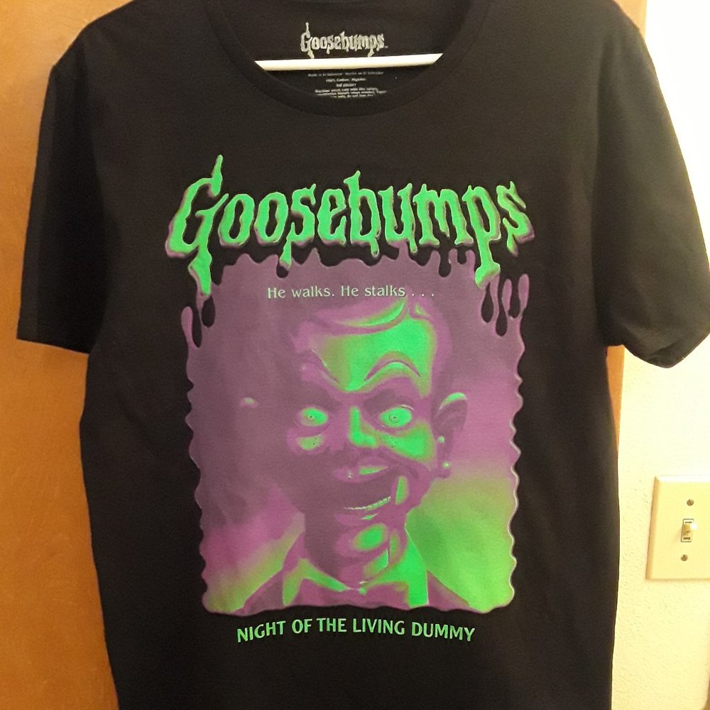 New Goosebumps Night of the Living Dummy Graphic T Shirt